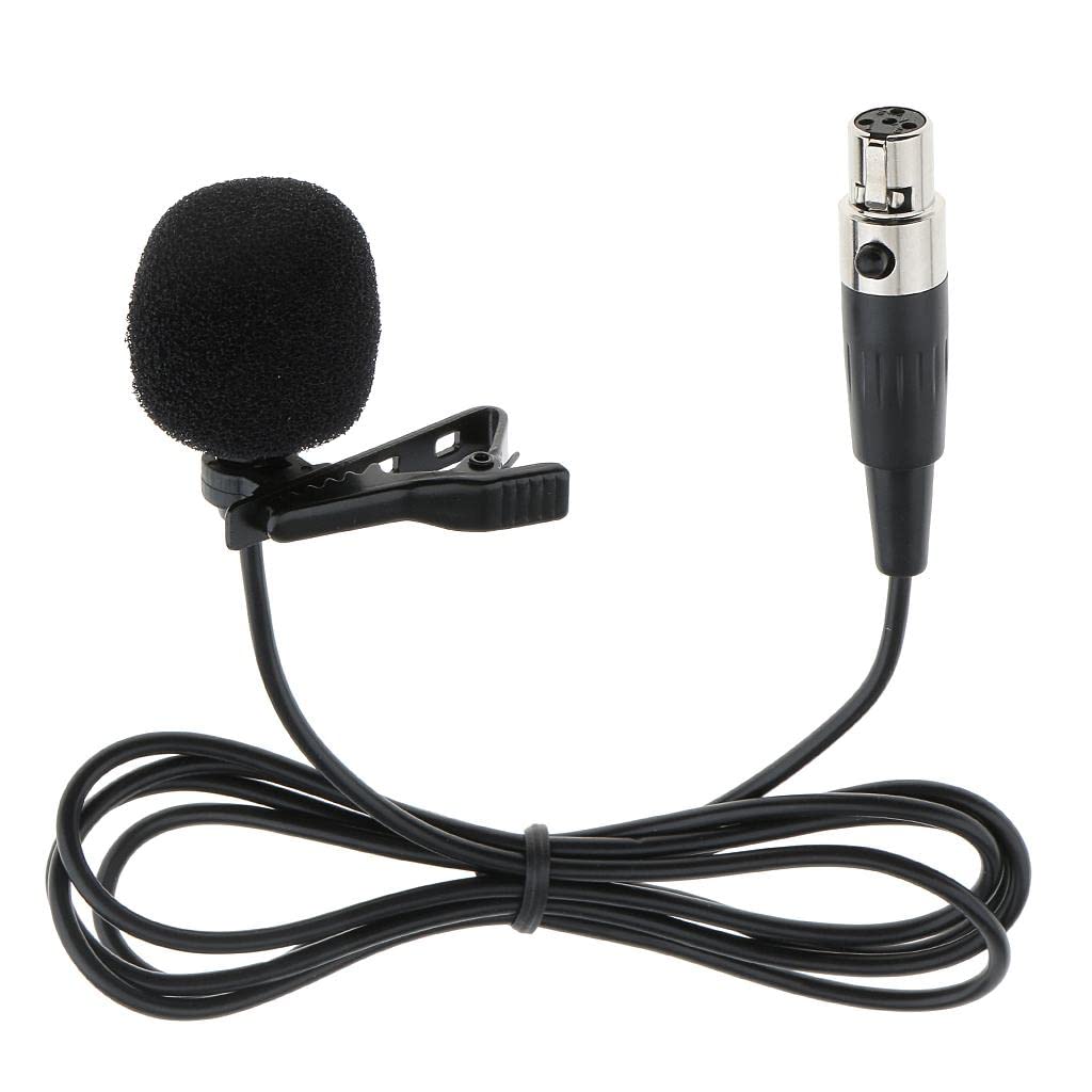 Amazon | ラベリアラペルタイ クリップ式真空管マイク MINI XLR 4Pin